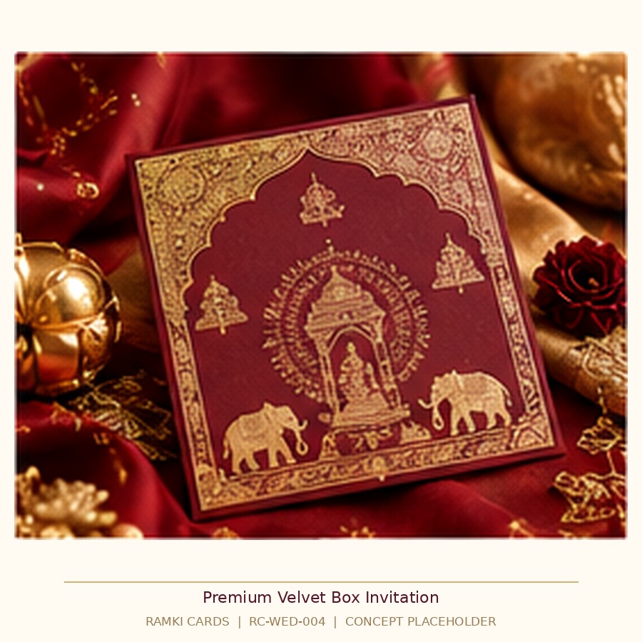 Luxury Acrylic Wedding Invite